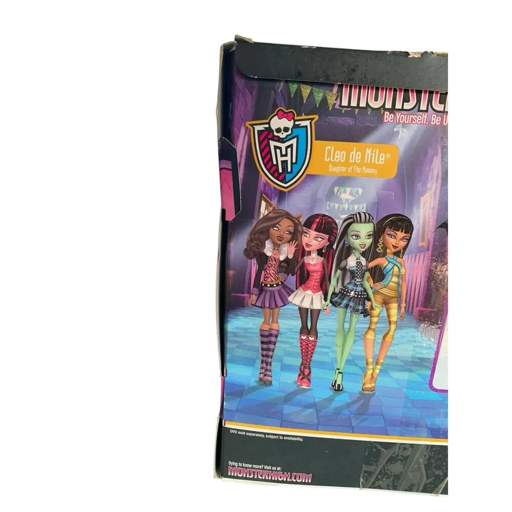 Monster High‎ Cleo De Nile Ghouls Rule Doll 2012 Mattel New